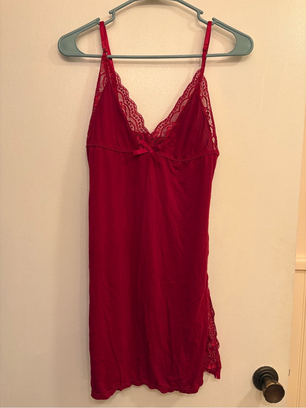 Avidlove Women's Lace Chemise Nightgown - Size Medium